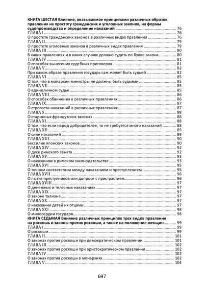 Selected works on the spirit of laws / Избранные произведения о духе законов Шарль Луи де Монтескьё 978-611-01-2072-2-5