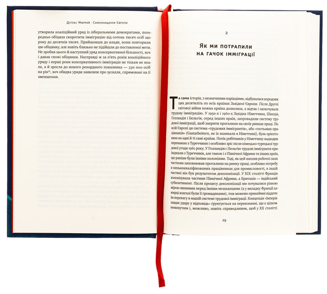 Self-destruction of Europe. Immigration, identity, Islam / Самознищення Європи. Імміграція, ідентичність, іслам Дуглас Мюррей 978-617-8277-79-6-5