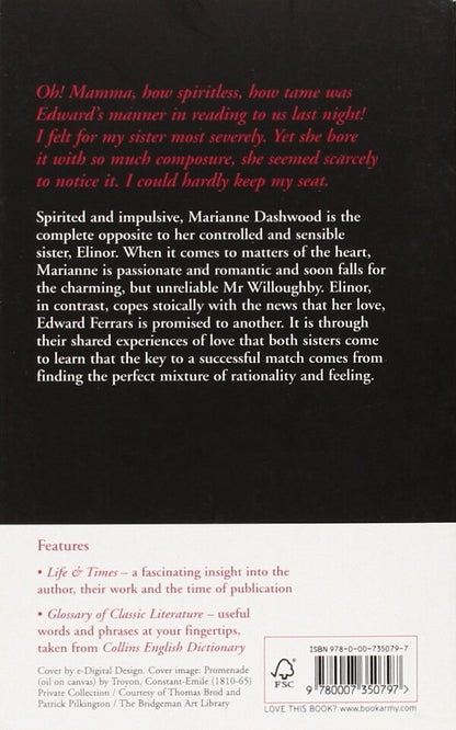 Sense and Sensibility / Sense and Sensibility Джейн Остин 9780007350797-4