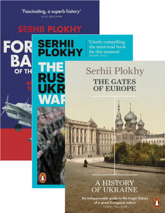 Serhiy Plokhiy (set of 3 books) / Сергій Плохій (комплект із 3 книг) Сергей Плохий 9780141980614, 9781802061789, 9780141991108-1