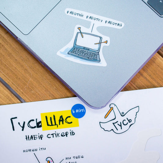 Set Like A Cat's Paste + Stickers Goose In IT / Комплект Як пасти котів + наліпки Гусь в IT J. Hank Rinvoter / J. Hank Rainvoter 9786170961556,1100541660004-2