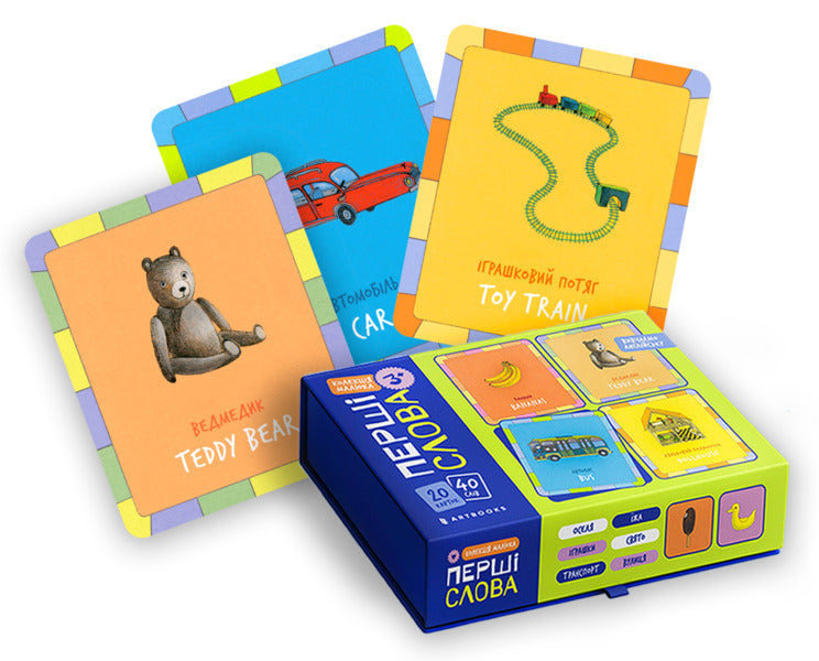 Set of cards. Baby's collection. The first words / Набір карток. Колекція малюка. Перші слова  4820245450202-1