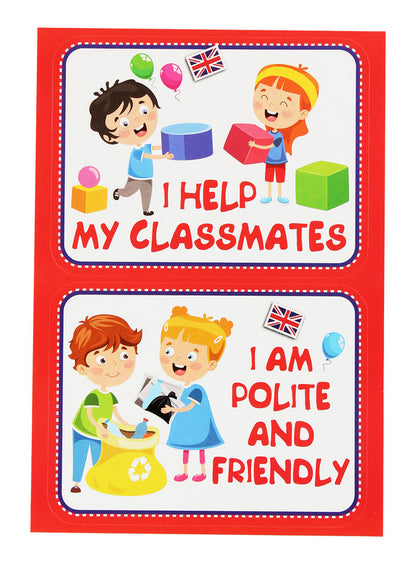 Set of cards. Class rules (in English) / Набір карток. Правила класу (англійською)  4823076145569-3
