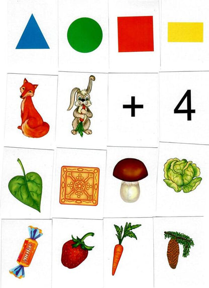 Set of first grader. Math. Handouts / Набір першокласника. Математика. Роздатковий матеріал Татьяна Будная 2005000010729-2