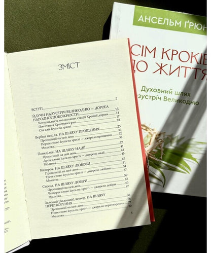 Seven Steps To Life. A Spiritual Path To Easter / Сім кроків до життя. Духовний шлях назустріч Великодню Anselm Grün / Ансельм Грюн 9786178643386-2