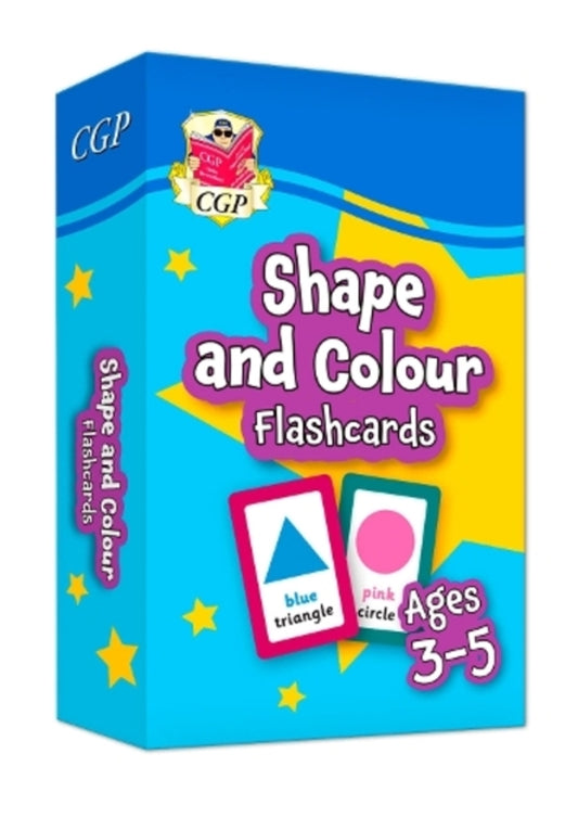 Shape & Color Flashcards for Ages 3-5 / Shape & Colour Flashcards for Ages 3-5 CGP Books 9781789089400-1