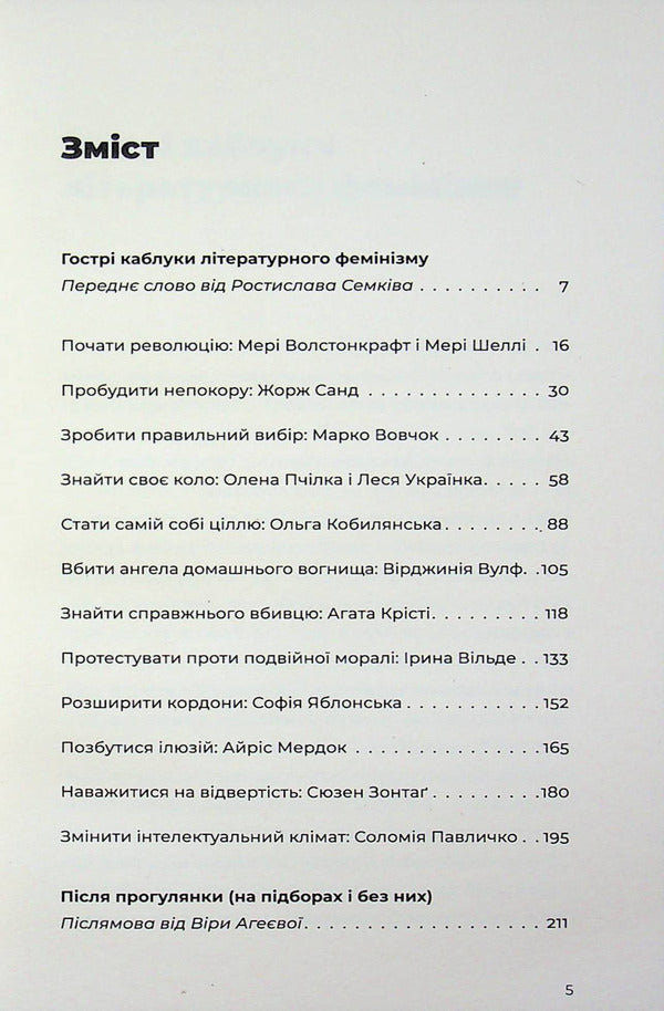 Sharp heels. A table book on literary feminism / Гострі каблуки. Настільна книга з літературного фемінізму Вера Агеева, Ростислав Семкив 9786178472269-2