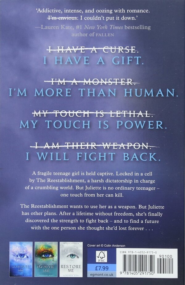 Shatter Me / Shatter Me Тагере Мафи 9781405291750-2