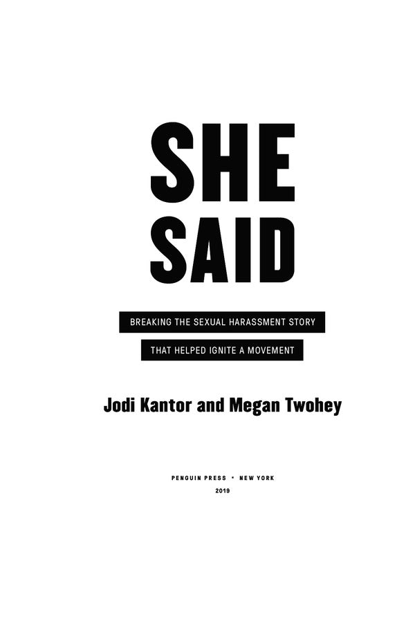 She told / Вона розповіла Джоди Кантор, Мэган Туэй 978-617-7544-46-2-5