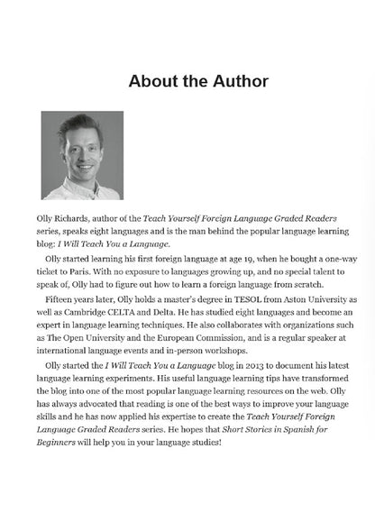 Short Stories In Spanish For Beginners Ollie Richards / Олли Ричардс 9781473683259-3