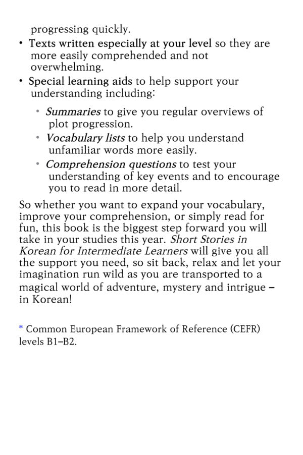 Short Stories in Korean for Intermediate Learners / Short Stories in Korean for Intermediate Learners Олли Ричардс 9781529303056-4