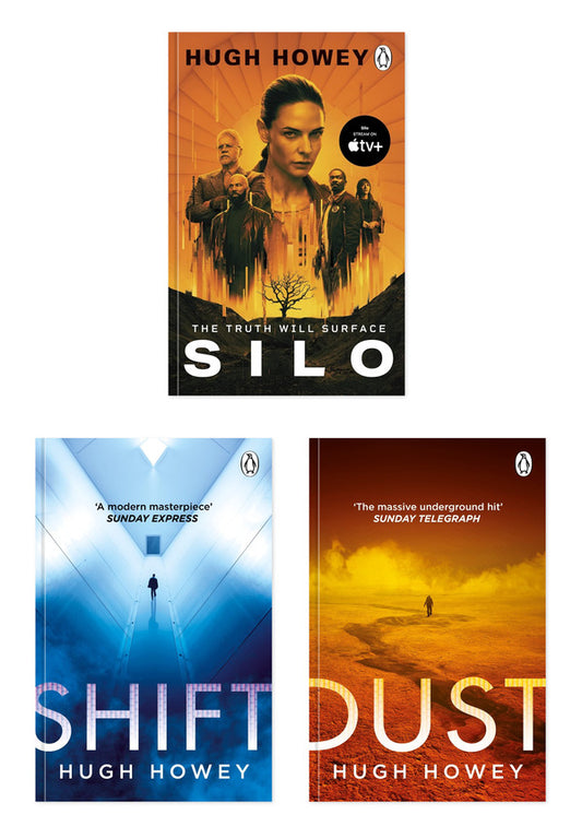 Silo (Set Of 3 Books, With Film Cover) Hugh Howie / Хью Хауи 9781804946343,9781804940839,9781804940846-1