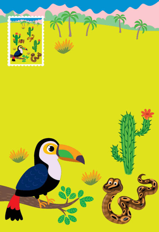 Simple Applications With Large Stickers. Animals Of The World / Прості аплікації великими наліпками. Тварини світу Irina Tsyban / Ірина Цибань 9786175445112-2