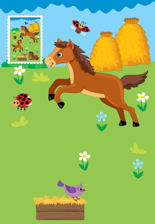 Simple Applications With Large Stickers. Big Farm / Прості аплікації великими наліпками. Велика ферма Irina Tsyban / Ірина Цибань 9786175445082-2