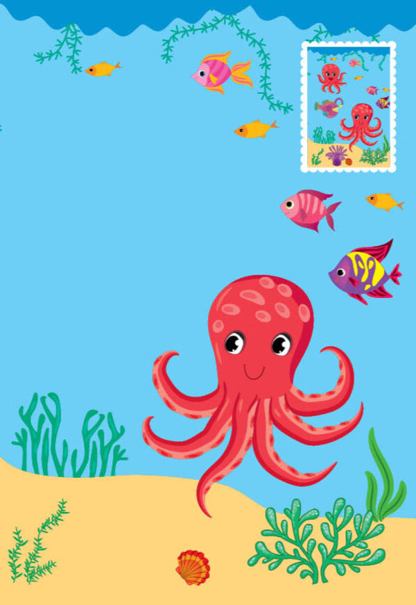 Simple Applications With Large Stickers. Sea Adventures / Прості аплікації великими наліпками. Морські пригоди Irina Tsyban / Ірина Цибань 9786175445105-3