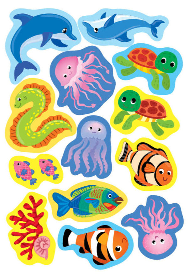 Simple Applications With Large Stickers. Sea Adventures / Прості аплікації великими наліпками. Морські пригоди Irina Tsyban / Ірина Цибань 9786175445105-5