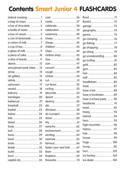 Smart Junior for Ukraine 4. Flashcards / Smart Junior for Ukraine 4. Flashcards Гарольд Квинтон Митчелл, Марилени Малкогианни 9786177713974-5