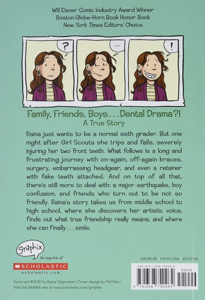 Smile Raina Telgemeier / Райна Тельгемайер 9781338740264-2