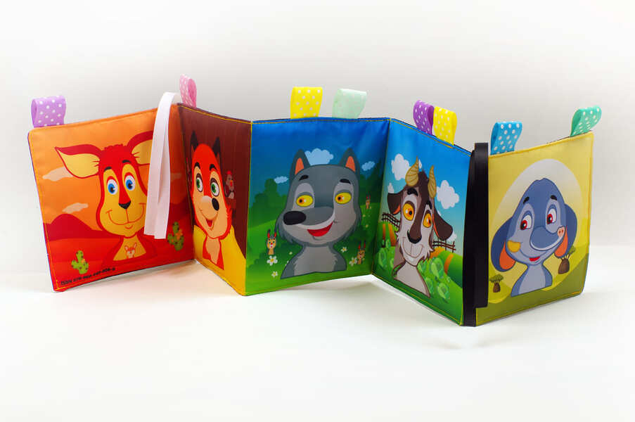 Soft Book - Sideboard 'Bunny Hru' / М'яка книжка - бортик 'Зайчик Хру' / Author not specified 9789664404089-4