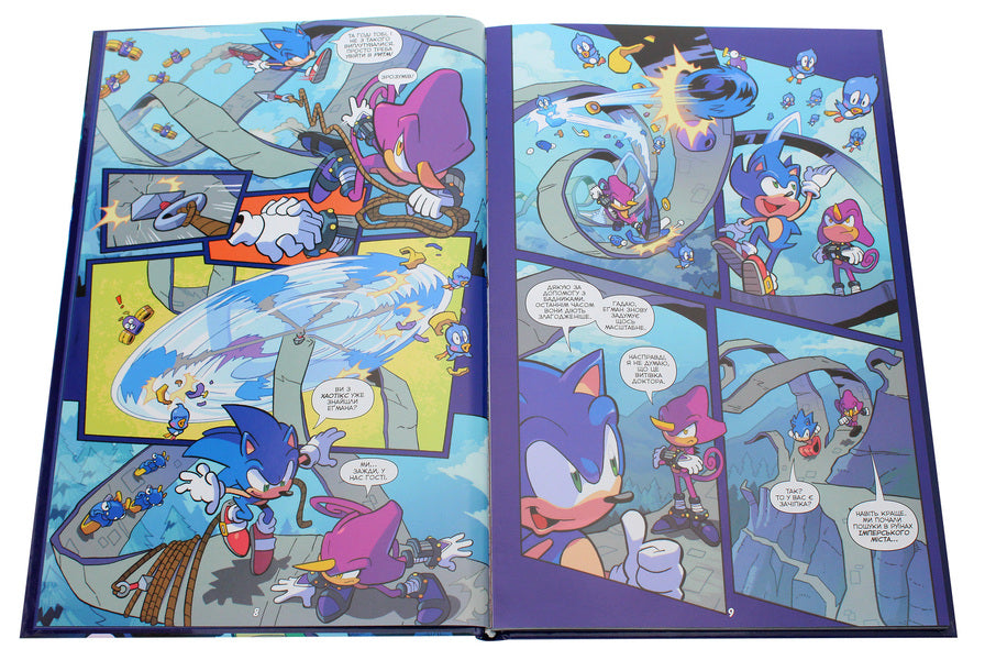 Sonic The Hedgehog. Volume 2. The Fate Of Doctor Eggman / Їжак Сонік. Том 2. Доля Доктора Еґмана Ian Flynn / Ян Флінн 9786179500794-5