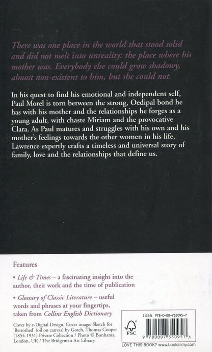 Sons and Lovers / Sons and Lovers Д. Х. Лоуренс 978-0-00-735095-7-2