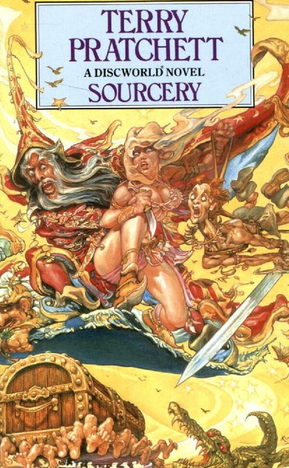 Sourcery / Sourcery Терри Пратчетт 9780552131070-1