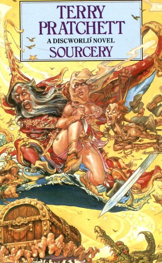 Sourcery / Sourcery Терри Пратчетт 9780552131070-1