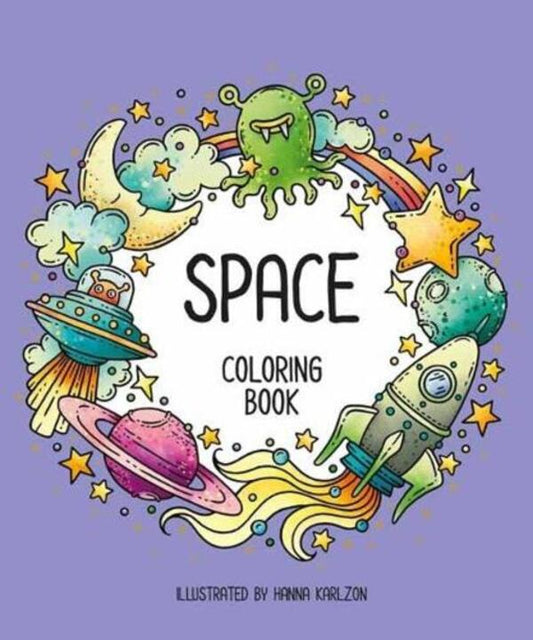 Space: Coloring Book Hannah Carlzon / Ханна Карлзон 9781423665229-1