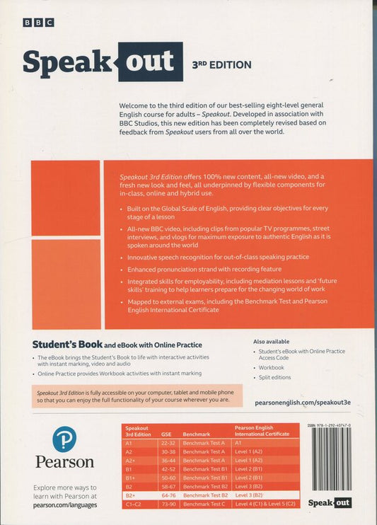 Speakout B2+ Student's Book and eBook with Online Practice / Speakout B2+ Student's Book and eBook with Online Practice  9781292407470-2