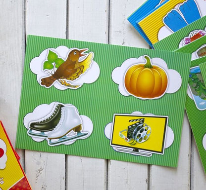 Speech therapy cards #1. Sound pronunciation and word structure / Логопедичні картки №1. Звуковимова та будова слів Н. Белавина 9789667382032-4
