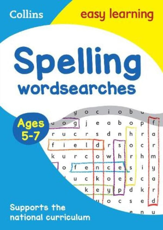 Spelling Word Searches Ages 5-7: Ideal for Home Learning / Spelling Word Searches Ages 5-7: Ideal for Home Learning Collins Easy Learning 9780008212643-1
