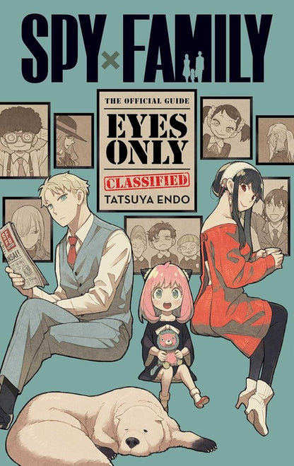 Spy X Family. The Official Guide-Eyes Only Tatsuya Endo / Тацуя Эндо 9781974740765-1