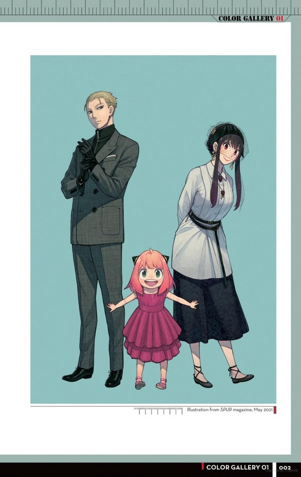 Spy X Family. The Official Guide-Eyes Only Tatsuya Endo / Тацуя Эндо 9781974740765-4