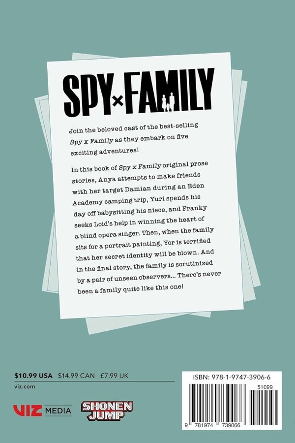 Spy X Family: Family Portrait Aya Yajima / Ая Ядзима 9781974739066-2