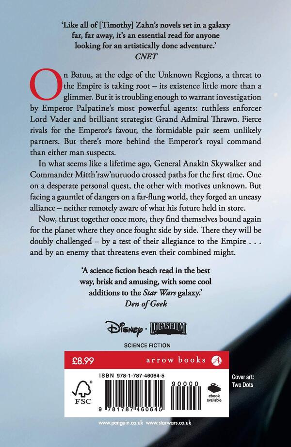 Star Wars. Thrawn. Alliances Timothy Zahn / Тимоти Зан 9781787460645-2