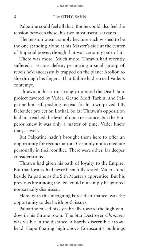 Star Wars. Thrawn. Alliances Timothy Zahn / Тимоти Зан 9781787460645-4