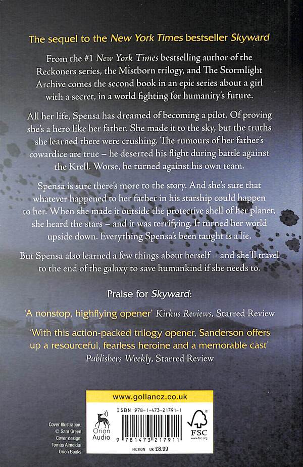 Starsight Brandon Sanderson / Брендон Сандерсон 9781473217911-2
