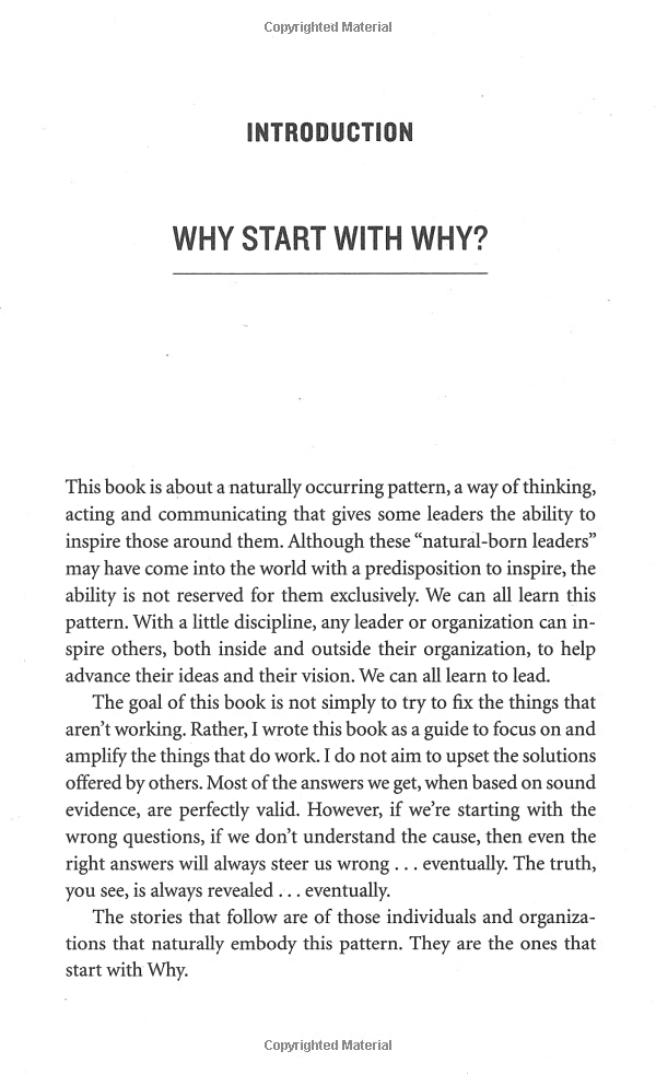 Start With Why. How Great Leaders Inspire Everyone To Take Action Simon Sainek / Саймон Сайнек 9780241958223-5
