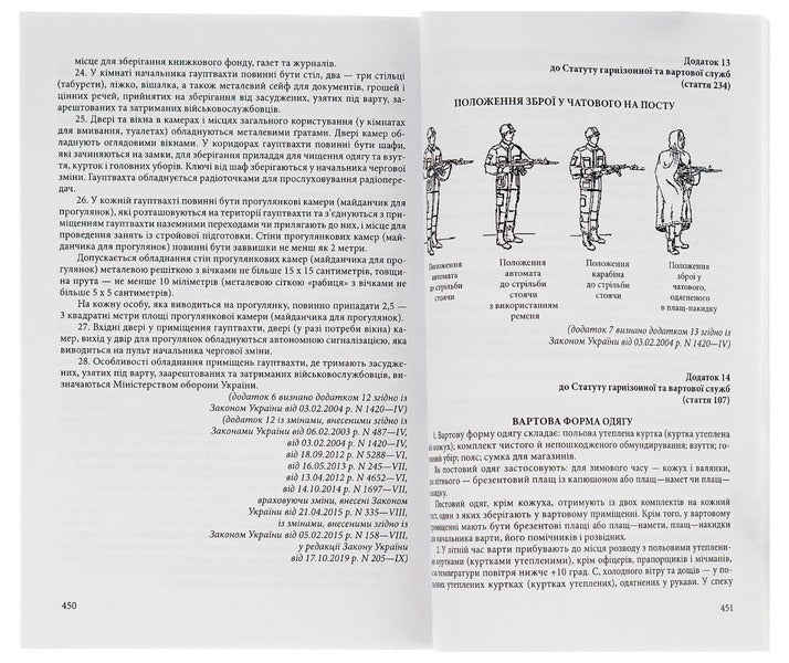 Statutes Of The Armed Forces Of Ukraine / Статути збройних сил України / Author not specified 9786110124874-3