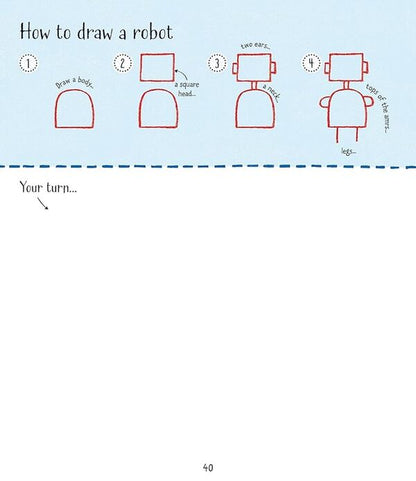 Step-By-Step Drawing Book Fiona Watt / Фиона Уотт 9781409565192-6