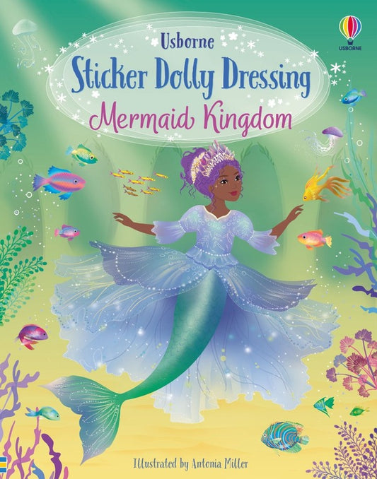 Sticker Dolly Dressing Mermaid Kingdom / Sticker Dolly Dressing Mermaid Kingdom Фиона Уотт 9781801314886-1