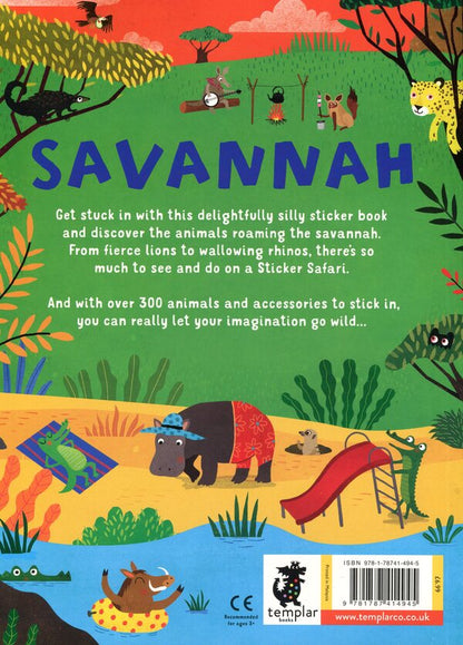 Sticker Safari: Savannah / Sticker Safari: Savannah Мэнди Арчер 978-1-78741-494-5-2