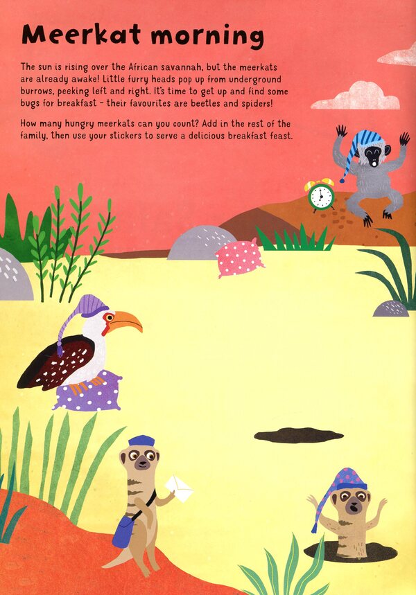 Sticker Safari: Savannah / Sticker Safari: Savannah Мэнди Арчер 978-1-78741-494-5-3