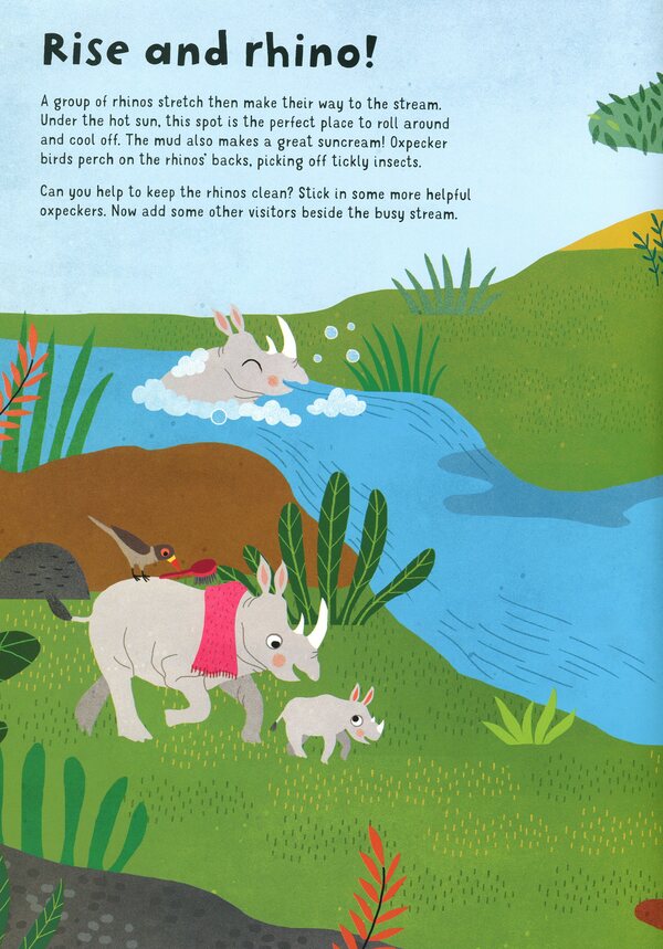 Sticker Safari: Savannah / Sticker Safari: Savannah Мэнди Арчер 978-1-78741-494-5-5