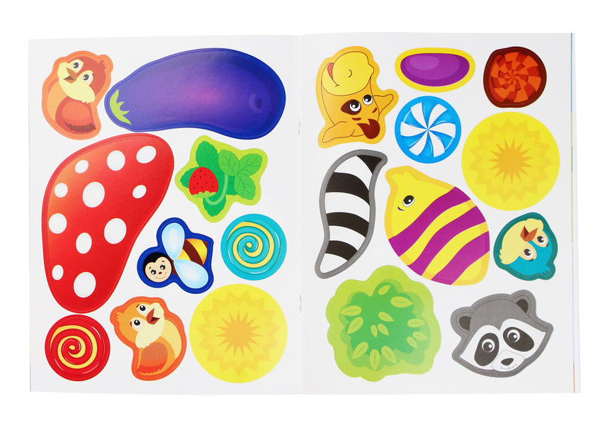 Stickers-applications for babies. Fish / Наліпки-аплікації для малят. Рибка Екатерина Смирнова 978-966-284-801-4-5