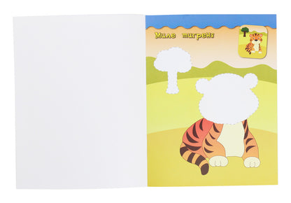 Stickers-applications for babies. Tigrenia / Наліпки-аплікації для малят. Тигреня Екатерина Смирнова 978-966-284-802-1-3
