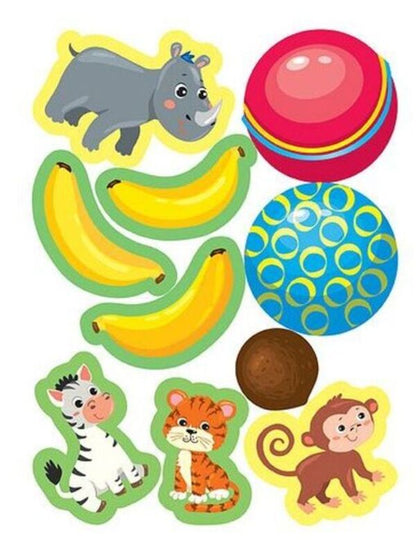 Stickers For The Little Ones. Baby Elephant - Налпки для найменших. Слоненя Julia Sykora - Юля Скора 9789662845716-6