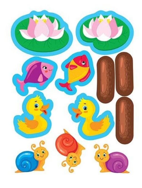 Stickers For The Little Ones. Frog / Наліпки для найменших. Жабеня Julia Sykora / Юлія Сікора 9789662845686-5