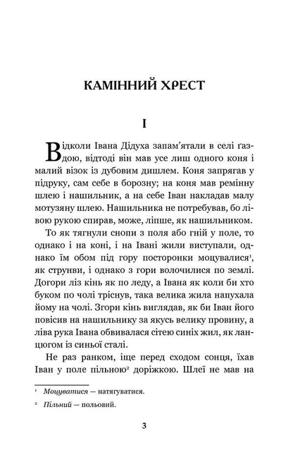 Stone cross / Камінний хрест Василий Стефаник 978-966-10-5347-1-3