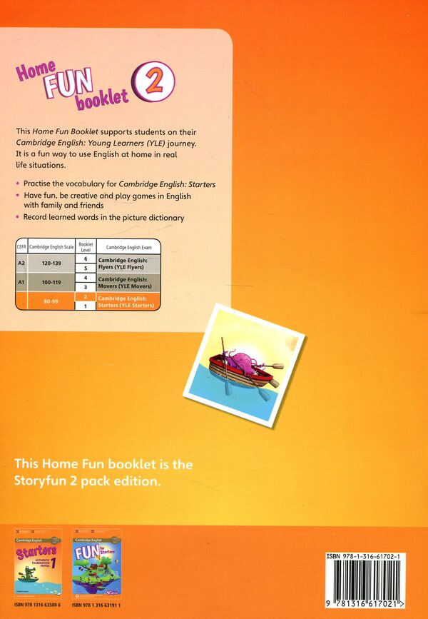 Storyfun For Starters Level 2 Student's Book With Online Activities And Home Fun Booklet 2 Karen Saxby / Карен Саксби 9781316617021-4
